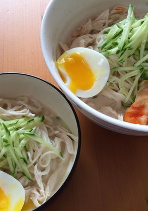 ごま豆乳そうめん-レシピのメイン写真