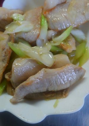 ぱぱっと10分♬肉ネギ炒め-レシピのメイン写真