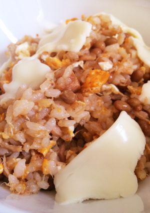 超簡単♡納豆 シーチキン 炒飯♡-レシピのメイン写真