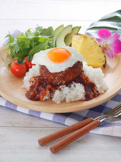 ロコモコ丼-レシピのメイン写真