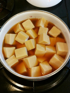 高野豆腐の煮物-レシピのメイン写真