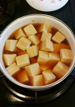 高野豆腐の煮物-レシピのメイン写真