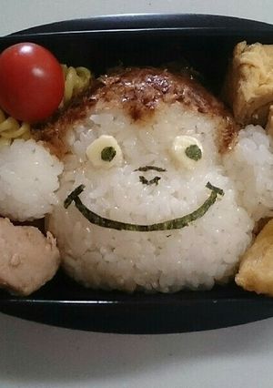 キャラ弁☆おさるのジョージ-レシピのメイン写真