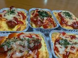 ホットケーキミックスで、ウインナーパン