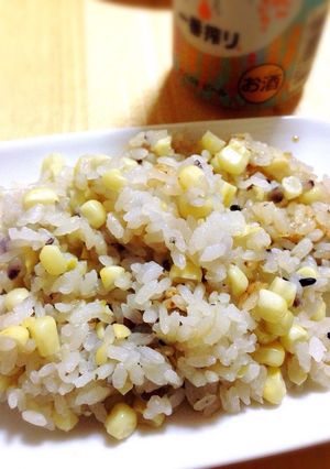 ピュアホワイトde贅沢とうもろこしゴハン-レシピのメイン写真