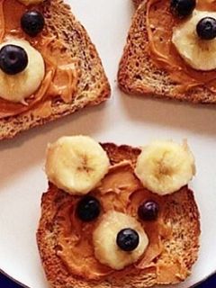 かわいいクマトースト♡-レシピのメイン写真