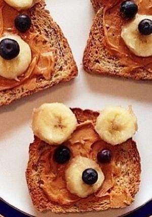 かわいいクマトースト♡-レシピのメイン写真