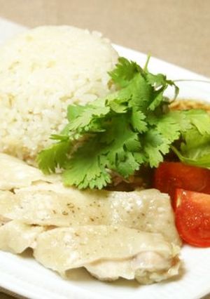 炊飯器で簡単！シンガポールチキンライス-レシピのメイン写真