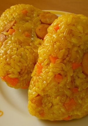 簡単！スパイシーな☆もちもちカレーおこわ-レシピのメイン写真