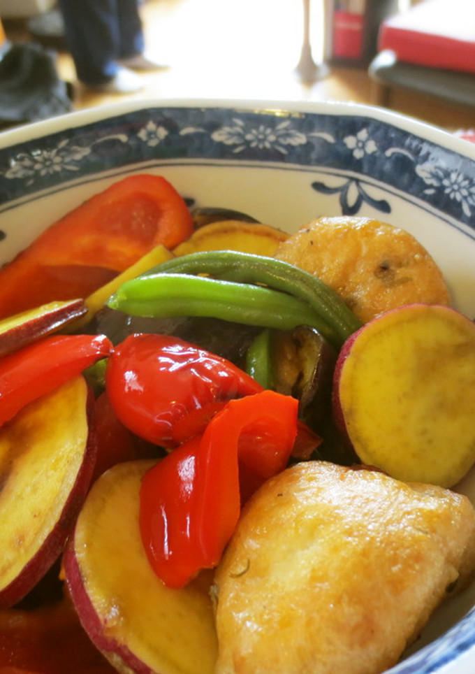 秋野菜の揚げ浸し-レシピのメイン写真