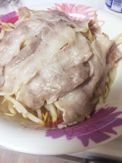 レンジで簡単♩もやしと豚肉の蒸し料理-レシピのメイン写真
