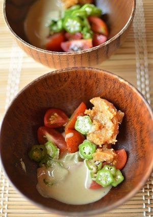 減塩　胡麻味噌汁♪-レシピのメイン写真