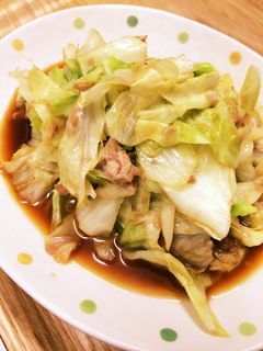 ほんとに簡単♫キャベツナ炒め♡-レシピのメイン写真