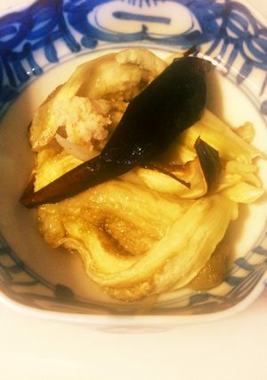 ジュッと生姜醤油でいただく、焼きナス！-レシピのメイン写真