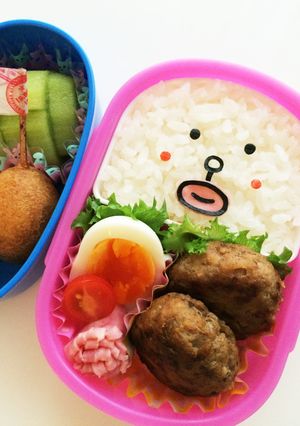 キャラ弁♬ゆるキャラ♬もっちー•ω•-レシピのメイン写真