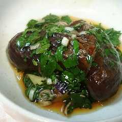 รูปของ 茄子とモロヘイヤの焼きびたし