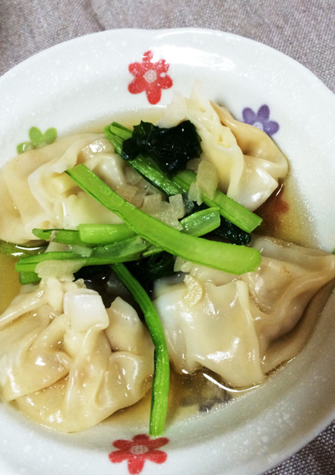 簡単中華✨餃子の皮でスープ小籠包-レシピのメイン写真
