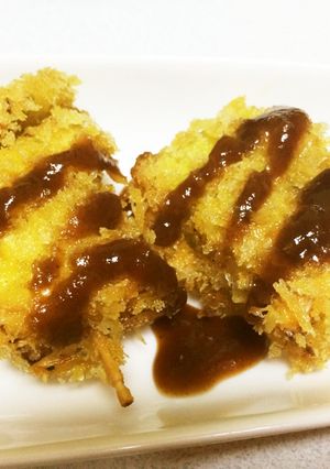 ☆長ネギと豚肉の串かつ☆-レシピのメイン写真
