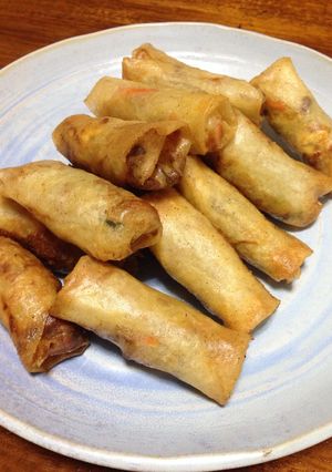 余った野菜で 簡単 ミニ春巻き-レシピのメイン写真