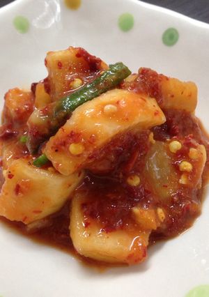 ご飯のおともに大根キムチ-レシピのメイン写真