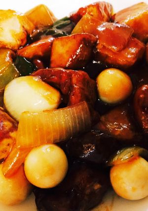 豚の角煮を簡単にアレンジ本格酢豚-レシピのメイン写真