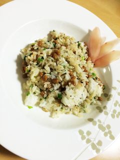 納豆好きにはたまらない☆納豆チャーハン-レシピのメイン写真
