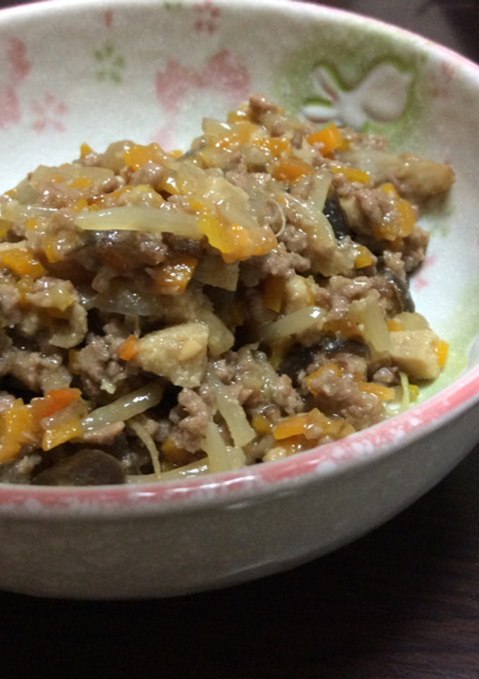 野菜たっぷり肉味噌-レシピのメイン写真