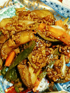 ひき肉たっぷり麻婆茄子-レシピのメイン写真