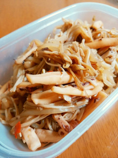 いかとエノキとモヤシの甘辛煮-レシピのメイン写真