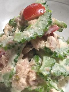 ツナとゴーヤのサラダ-レシピのメイン写真