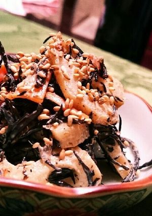 お願いつくって!うまさは保証ひじきサラダ-レシピのメイン写真