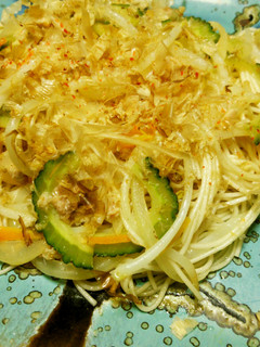 そうめんチャンプルー♪ゴーヤ入り-レシピのメイン写真