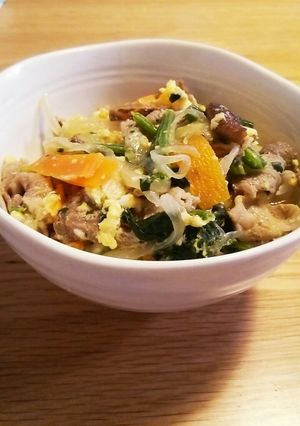野菜たっぷり！ 簡単他人丼-レシピのメイン写真