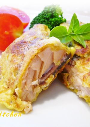 鮭のカレー風味バジルピカタ-レシピのメイン写真