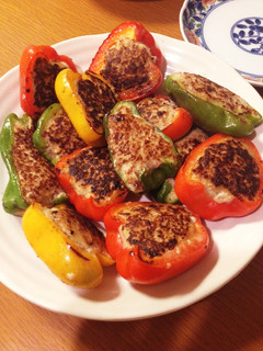 ピーマンの肉詰め-レシピのメイン写真