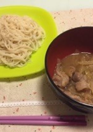 豚バラと玉ねぎのつけダレ-レシピのメイン写真