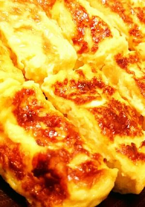 卵4個で！洋風ふわふわ厚焼きたまご-レシピのメイン写真