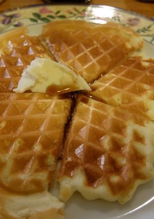 グルテンフリー黄金比のワッフル-レシピのメイン写真