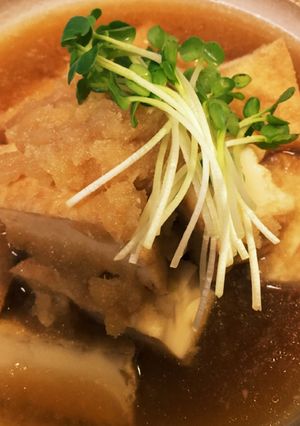 麺つゆで☆厚揚げのみぞれ煮-レシピのメイン写真