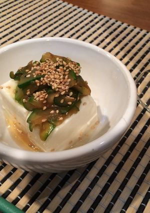 マロー　on　豆腐-レシピのメイン写真