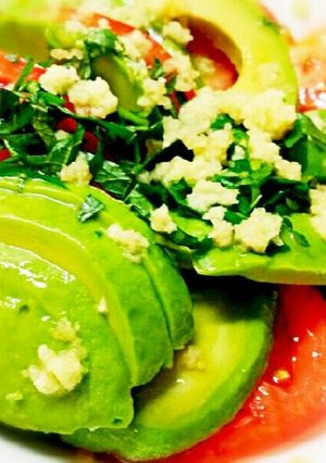トマトとアボカドの簡単ヘルシーサラダ♡-レシピのメイン写真