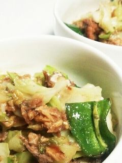 サバ味噌煮缶で☆回鍋肉☆-レシピのメイン写真