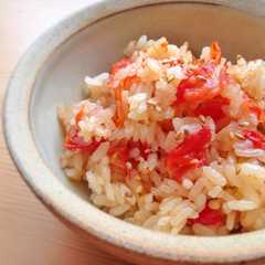 รูปของ たっぷりミニトマトの炊き込みご飯
