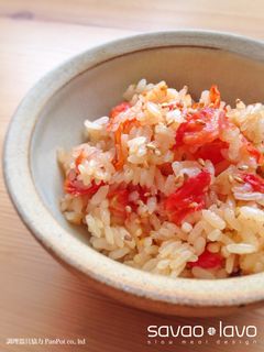 たっぷりミニトマトの炊き込みご飯-レシピのメイン写真
