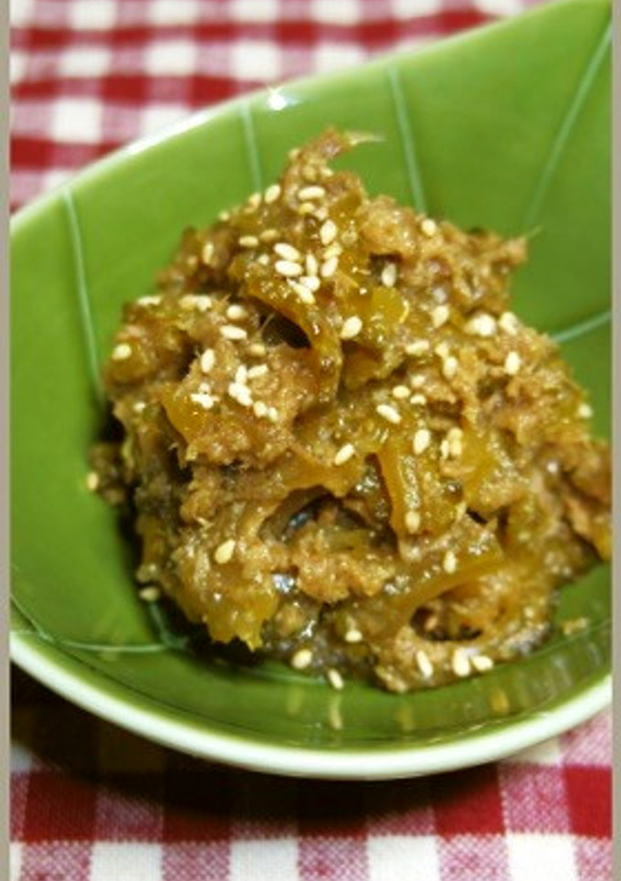 夏のゴーヤを大量消費！ゴーヤとツナの佃煮-レシピのメイン写真