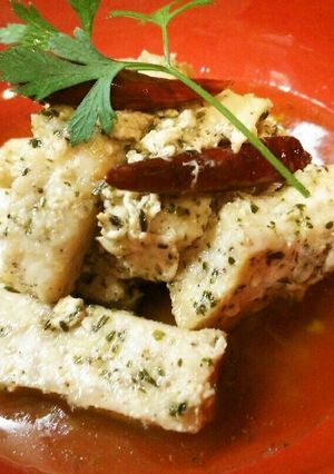 メカジキのガーリックハーブオイル焼き☆-レシピのメイン写真