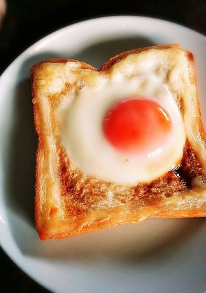 簡単すぎる!!たまごトースト-レシピのメイン写真