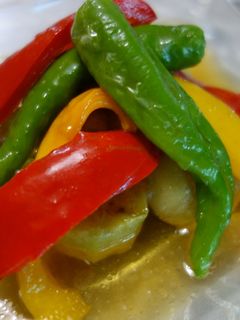 夏野菜の揚げびたし-レシピのメイン写真