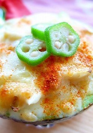 白ねぎチーズアボカドココット-レシピのメイン写真
