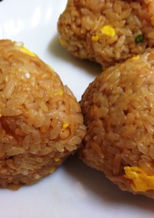 ジャンキー？！チキンラーメンおにぎり☆-レシピのメイン写真